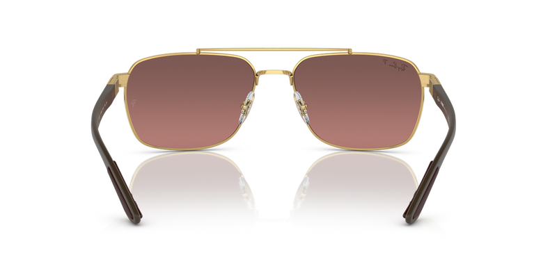Ray-Ban RB3701 in Arista Gold - Temple Detail