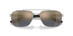 Silver / Blue & Gold Polarized+ (003/J0)