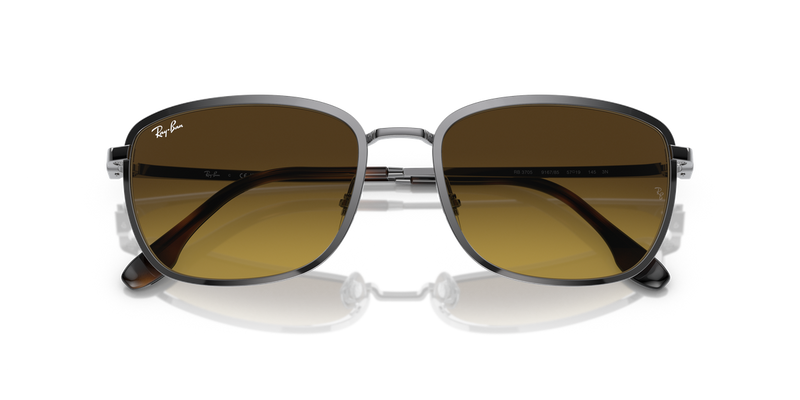 Ray-Ban RB3705 in Gunmetal - Side View