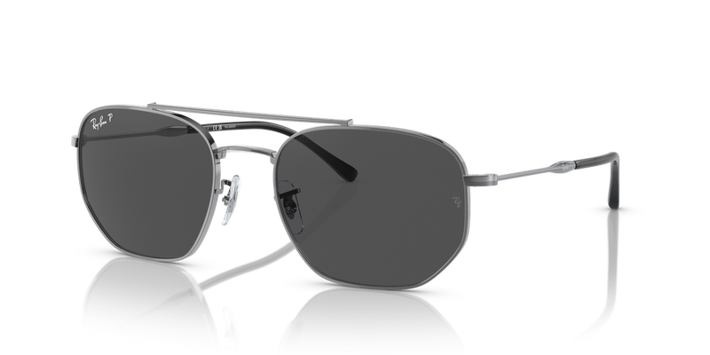 Ray-Ban RB3707 in Gunmetal - Alternate View