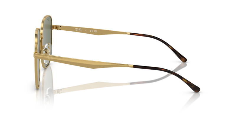 Ray-Ban RB3713D in Arista Gold - Back View