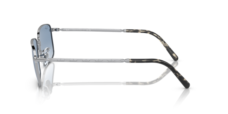Ray-Ban RB3717 in Silver - Back View