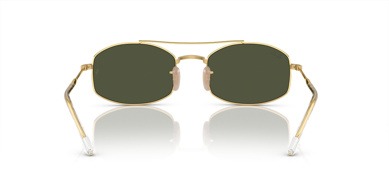 Ray-Ban RB3719 in Arista Gold / G-15 Green (001/31) - Alternate View