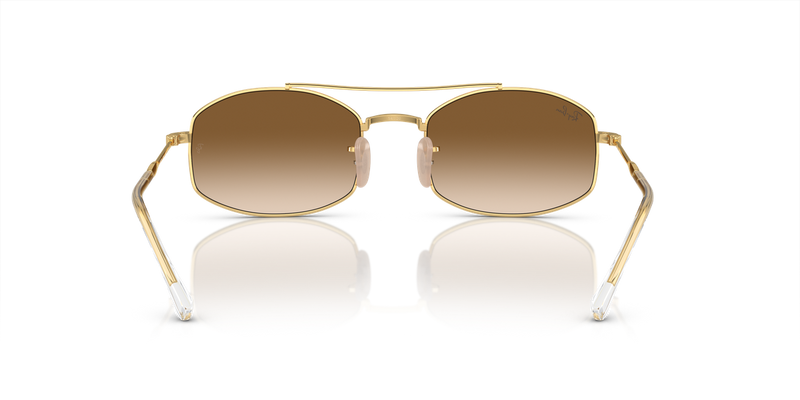 Ray-Ban RB3719 in Arista Gold / Light Brown (001/51) - Alternate View