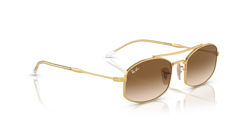Ray-Ban RB3719 in Arista Gold / Light Brown (001/51) - Alternate View