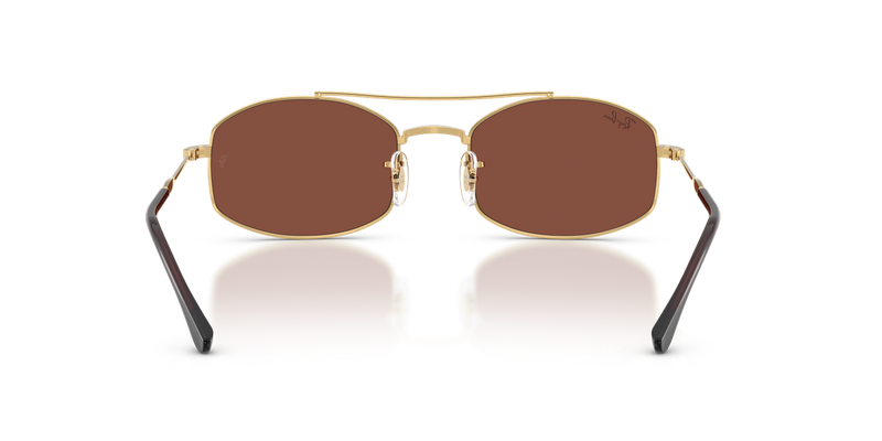 Ray-Ban RB3719 in Arista Gold / Red (001/C5) - Alternate View