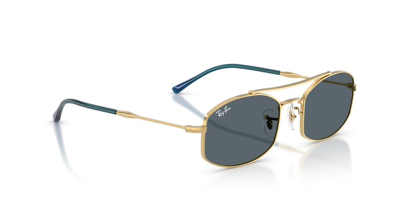 Ray-Ban RB3719 in Arista Gold / Blue (9278R5) - Alternate View