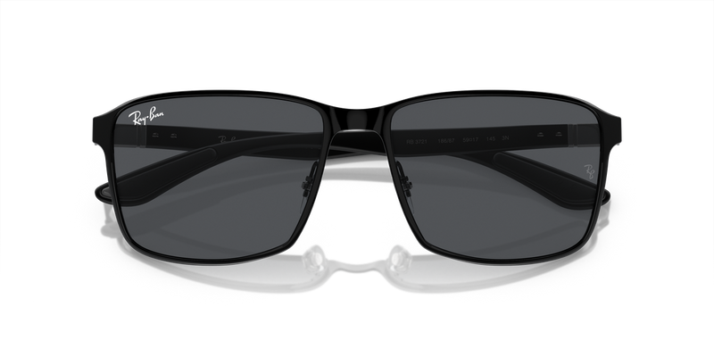 Ray-Ban RB3721 in Black On Black - Alternate View