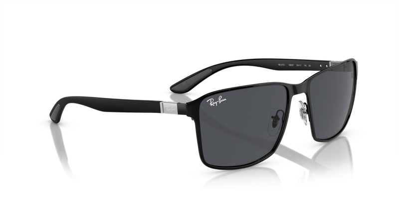 Ray-Ban RB3721 in Black On Black - Alternate View