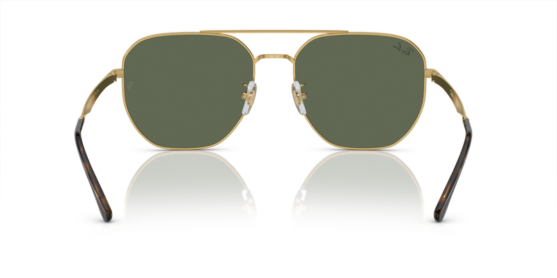 Ray-Ban RB3724D in Arista Gold - Temple Detail