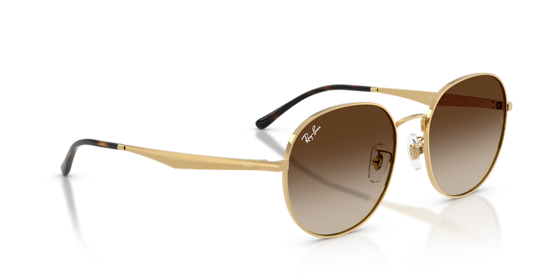Ray-Ban RB3727D in Arista Gold / Brown Gradient (001/13) - Alternate View