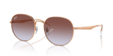 Rose Gold / Light Blue & Violet (9202I8)