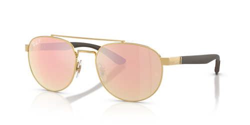 Arista Gold / Orange Mirror Pink Polarized+ (001/I0)