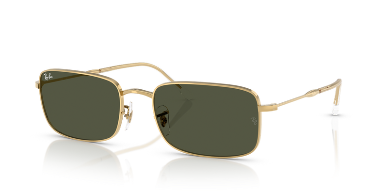 Ray-Ban RB3746 in Arista Gold / G-15 Green (001/31) - Alternate View