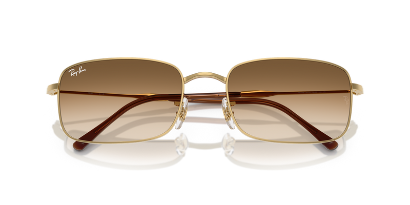 Ray-Ban RB3746 in Arista Gold / Clear Gradient Brown (001/51) - Alternate View