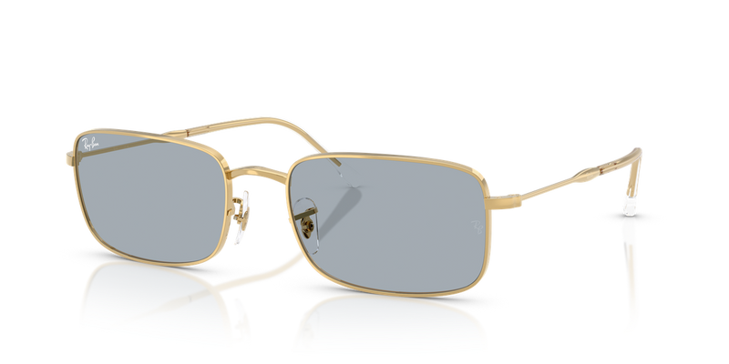 Ray-Ban RB3746 in Arista Gold / Blue (001/R5) - Alternate View