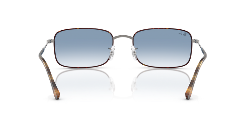 Ray-Ban RB3746 in Havana On Gunmetal / Clear Gradient Blue (92703F) - Alternate View
