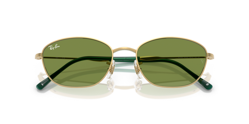 Ray-Ban RB3749 in Arista Gold / Green (001/4E) - Side View