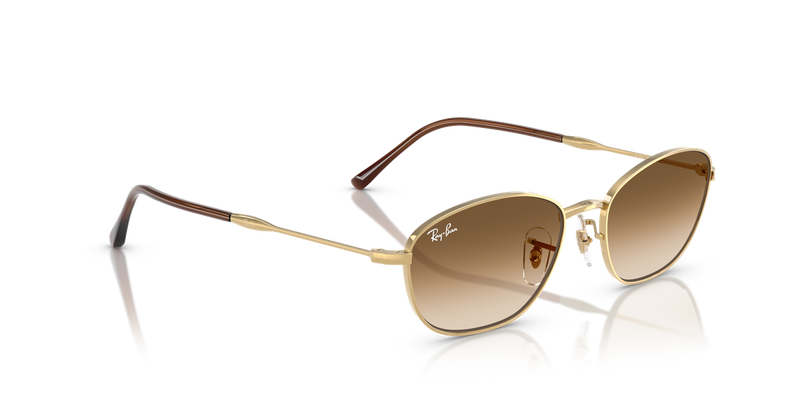 Ray-Ban RB3749 in Arista Gold / Clear Gradient Brown (001/51) - Alternate View