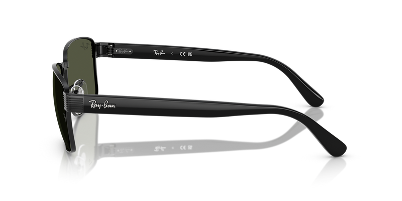 Ray-Ban RB3750 in Black - Back View