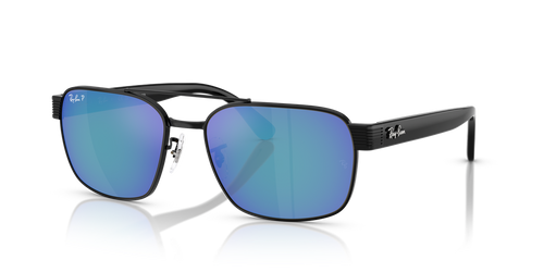 Black / Polarized+ Grey Mirror Blue (002/4L)