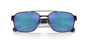 Black / Polarized+ Grey Mirror Blue (002/4L)