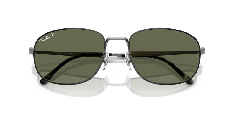 Ray-Ban RB3754 in Matte Black On Matte Gunmetal - Alternate View