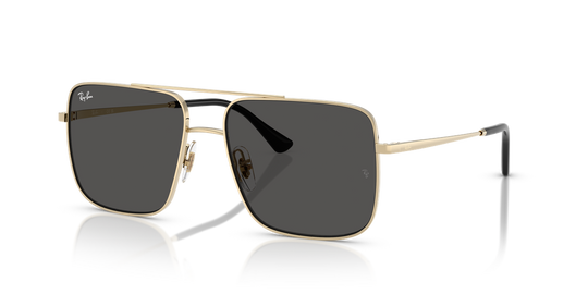 Ray-Ban ARI - Pale Gold / Dark Grey (921387)