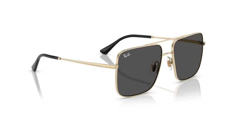 Ray-Ban ARI in Pale Gold - Alternate View