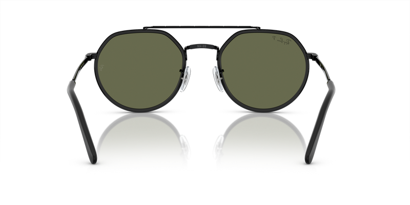 Ray-Ban RB3765 in Black / Green Polarized (002/58) - Alternate View