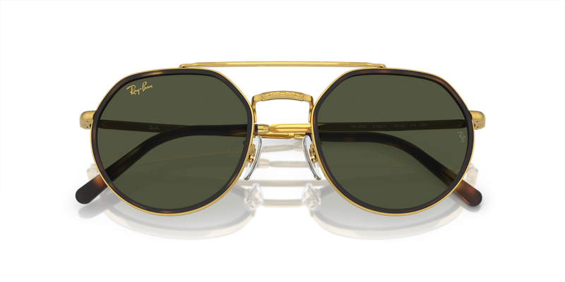 Ray-Ban RB3765 in Legend Gold / Green (919631) - Alternate View
