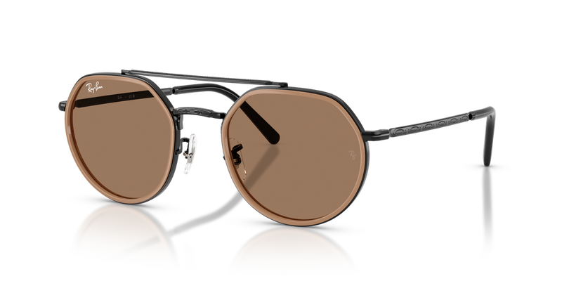 Ray-Ban RB3765 in Black / Brown (927973) - Alternate View