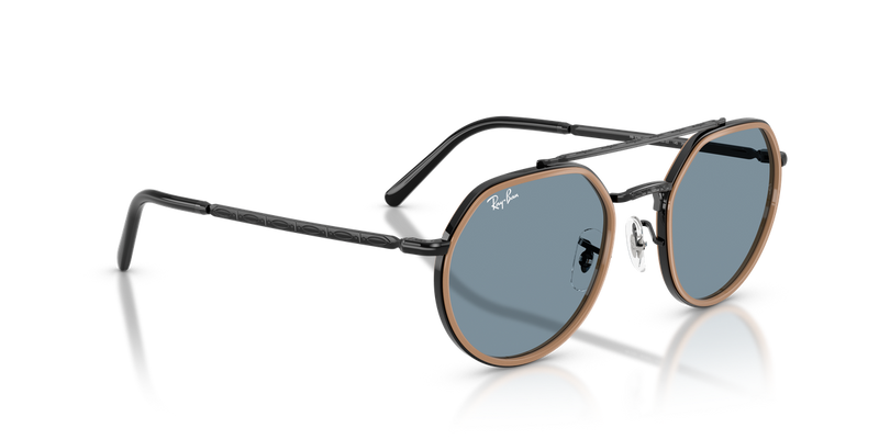 Ray-Ban RB3765 in Black / Blue (9279R5) - Alternate View