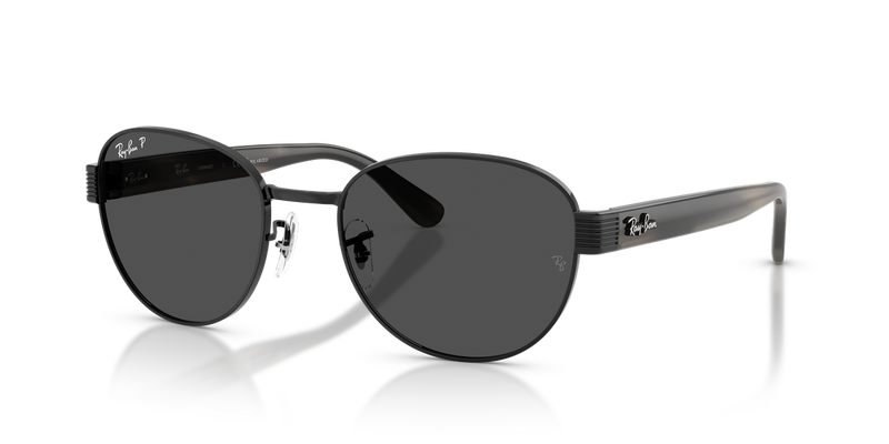 Ray-Ban RB3766CH in Black / Polarized+ Dark Grey (002/K8) - Alternate View