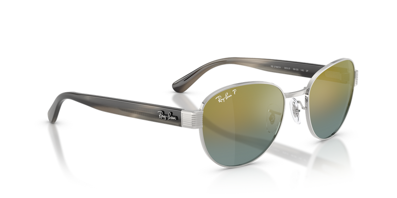 Ray-Ban RB3766CH in Silver / Gold Polarized+ (003/J0) - Alternate View