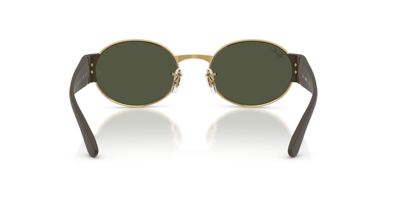 Ray-Ban RB3770 in Gold / Green (001/31) - Temple Detail