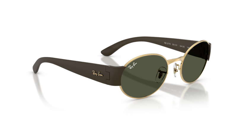 Ray-Ban RB3770 in Gold / Green (001/31) - Alternate View