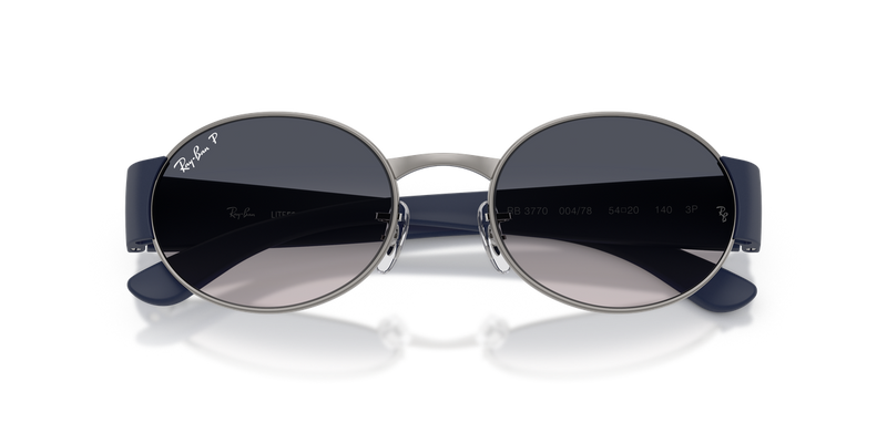 Ray-Ban RB3770 in Gunmetal / Blue Gradient Polarized (004/78) - Alternate View