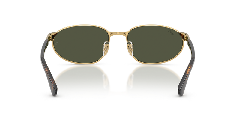 Ray-Ban RB3777 in Arista Gold / Green (001/31) - Temple Detail