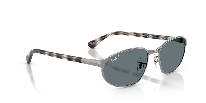 Ray-Ban RB3777 in Gunmetal / Dark Blue Polarized (004/3R) - Alternate View