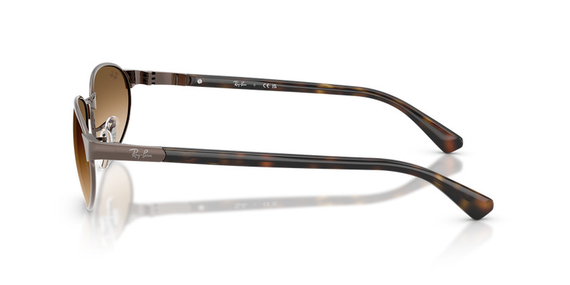 Ray-Ban RB3777 in Copper / Clear Gradient Brown (925932) - Alternate View