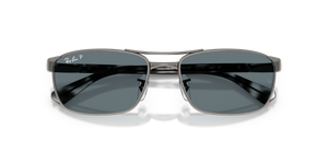 Gunmetal / Dark Blue Polarized (004/3R)