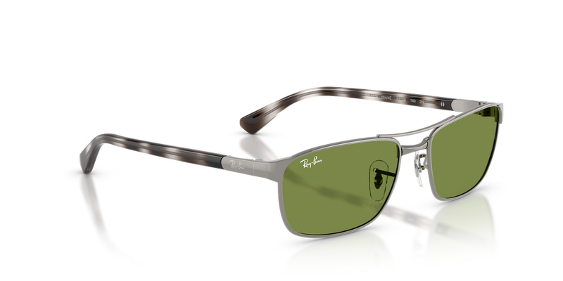 Ray-Ban RB3778 in Gunmetal / Green (004/4E) - Alternate View