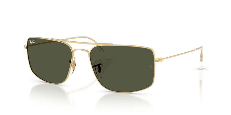 Ray-Ban EXPLORER 3 in Arista Gold / Green (001/31) - Alternate View
