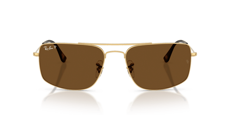 Ray-Ban EXPLORER 3 in Arista Gold / Polarized Brown (001/57) - Alternate View