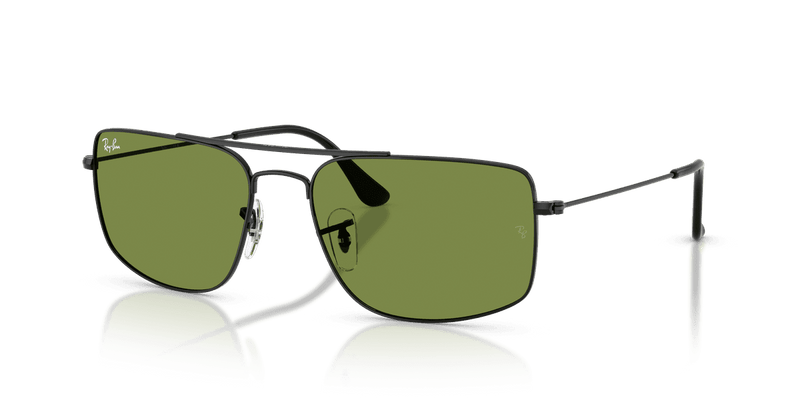 Ray-Ban EXPLORER 3 in Black / Green (002/4E) - Alternate View