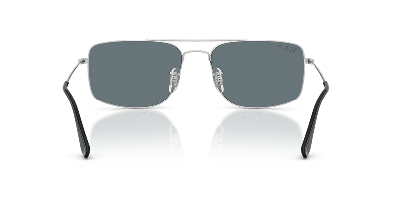 Ray-Ban EXPLORER 3 in Silver / Dark Blue Polarized (003/3R) - Alternate View