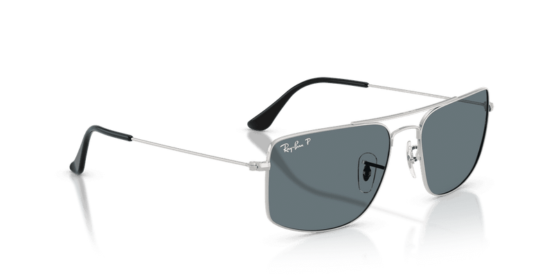 Ray-Ban EXPLORER 3 in Silver / Dark Blue Polarized (003/3R) - Alternate View