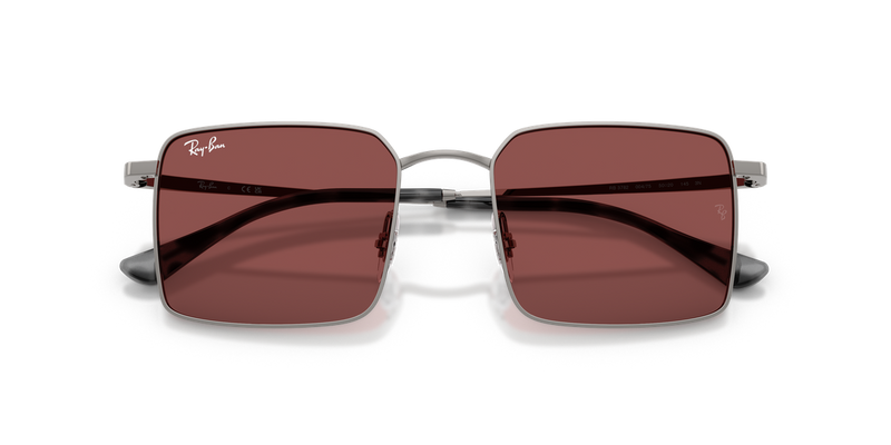 Ray-Ban RB3782 in Gunmetal / Dark Violet (004/75) - Alternate View