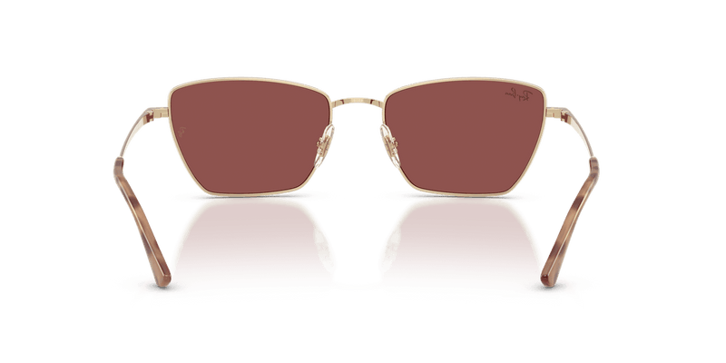 Ray-Ban RB3783 in Pale Gold / Dark Violet (921375) - Alternate View